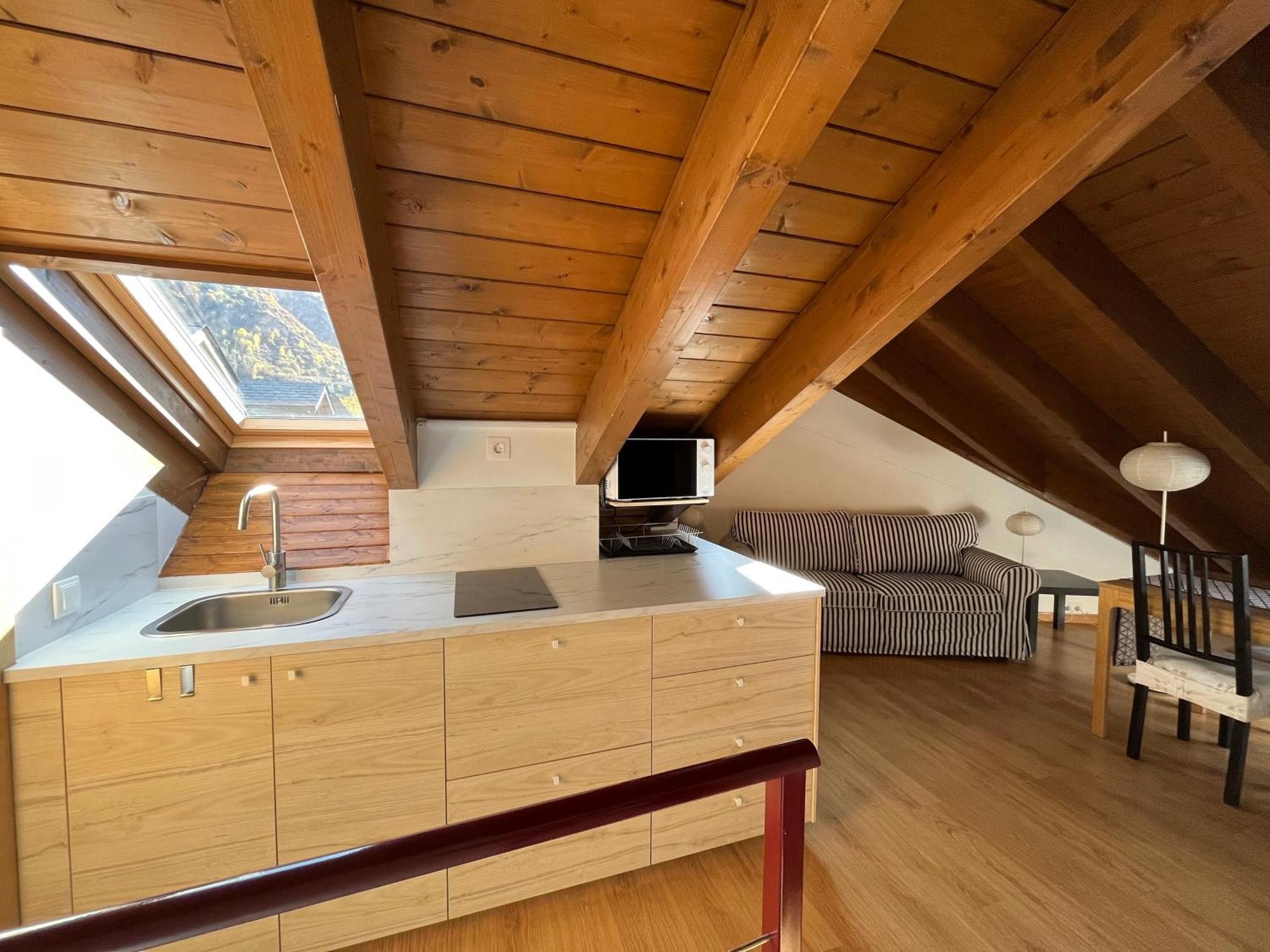 Casa Damian Del Baile Apartamentos Benasque Zimmer foto
